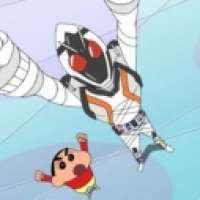   Kamen Rider Fourze X Crayon Shin-chan